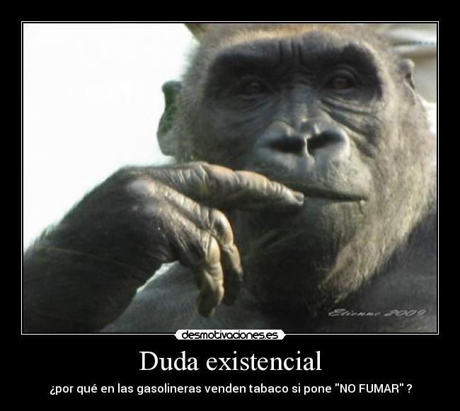 Duda existencial -