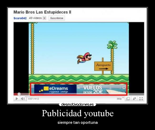 Publicidad youtube - 