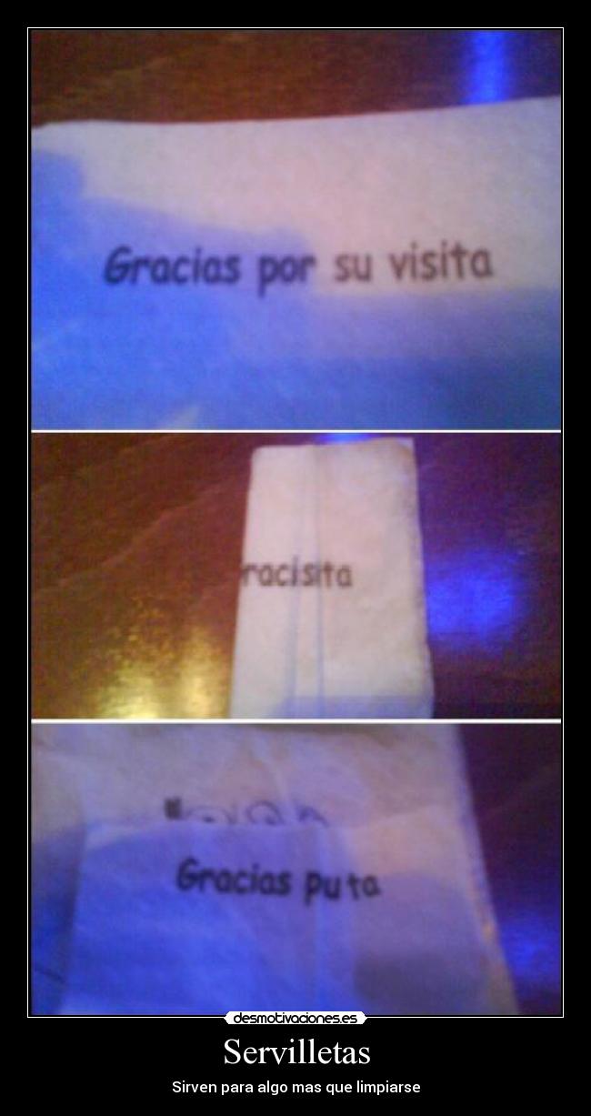 Servilletas -