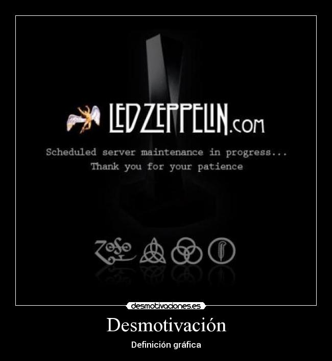 carteles led zeppelin desmotivacion definicion grafica desmotivaciones