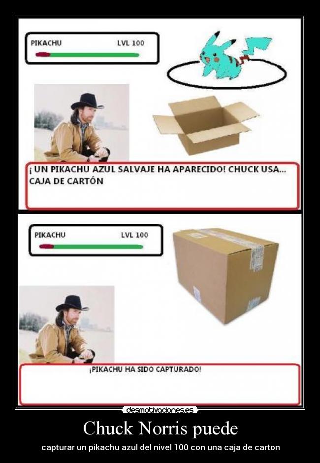 Chuck Norris puede -