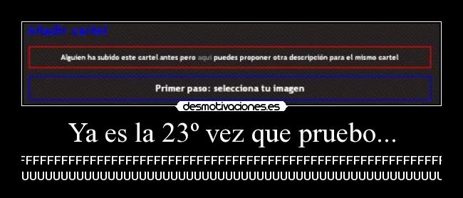 carteles fffffffffuuuuuuuu desmotivaciones