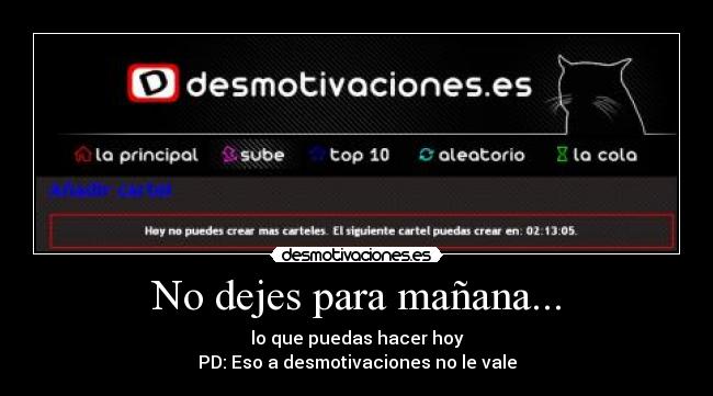 carteles abliux desmotivaciones