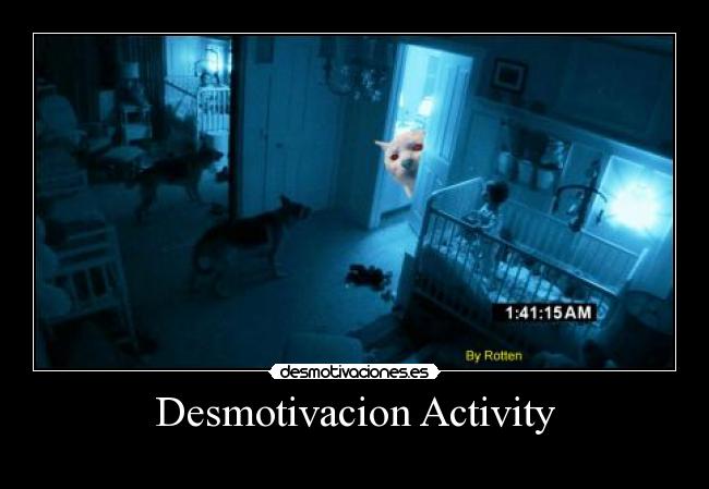 Desmotivacion Activity - 