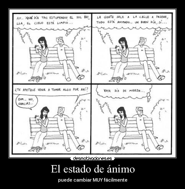El estado de ánimo -