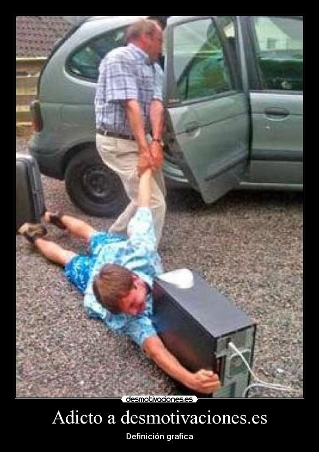Adicto a desmotivaciones.es - Definición grafica