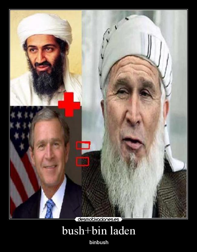 bush+bin laden - 