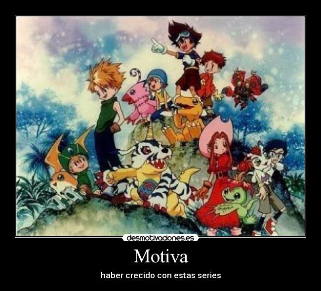 carteles digimon desmotivaciones