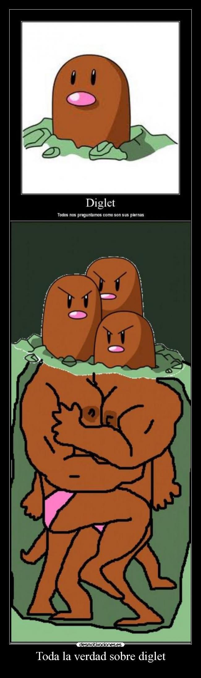 Toda la verdad sobre diglet -