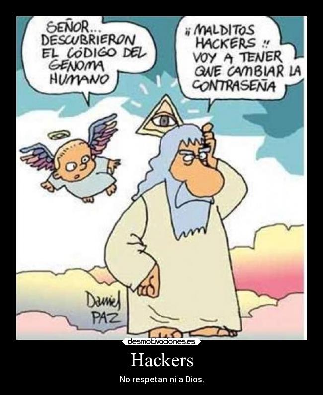 Hackers - No respetan ni a Dios.