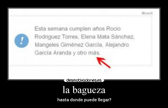 la bagueza - hasta donde puede llegar?