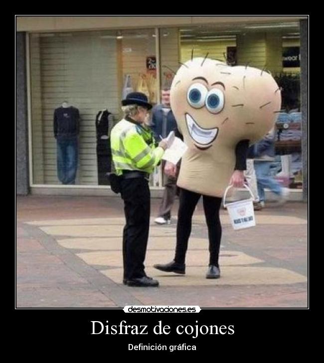 Disfraz de cojones - 