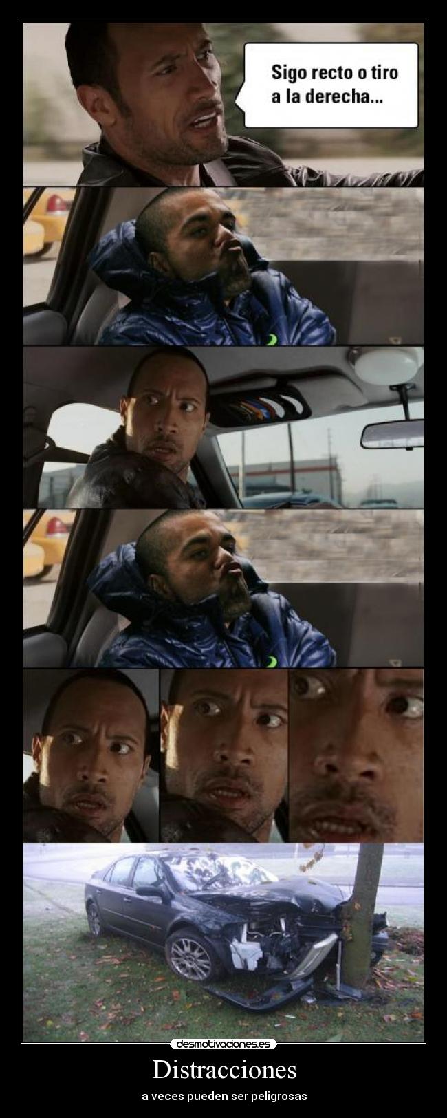 Distracciones - a veces pueden ser peligrosas