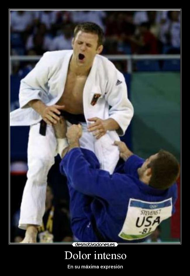 Dolor intenso - En su máxima expresión