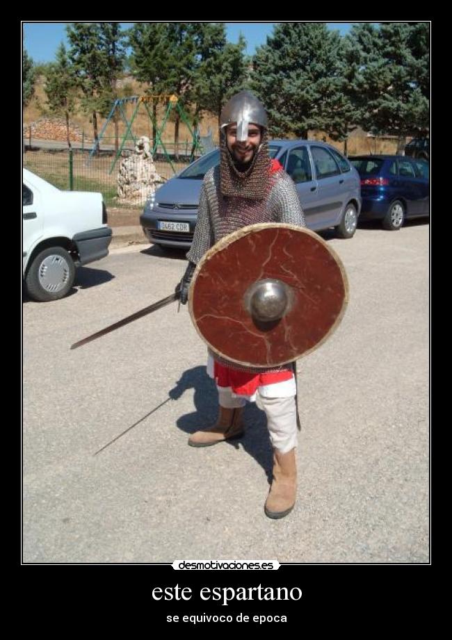 este espartano - se equivoco de epoca