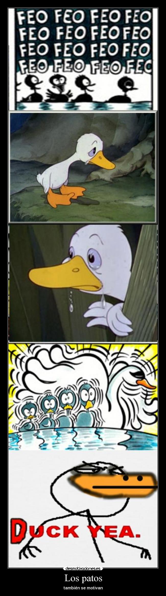 carteles duck yea desmotivaciones