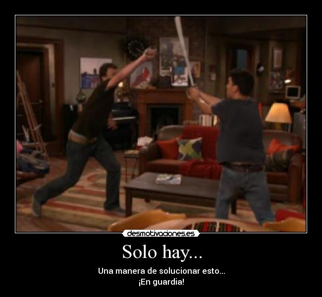 Solo hay... -