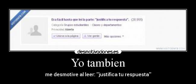 Yo tambien -