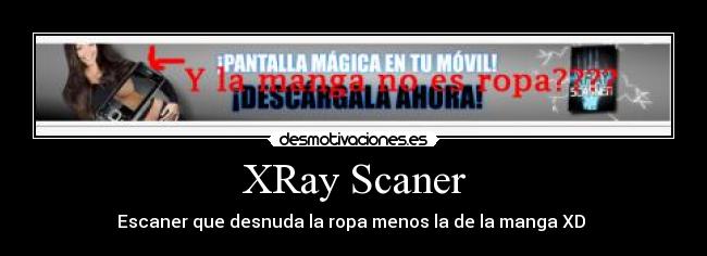 XRay Scaner - 