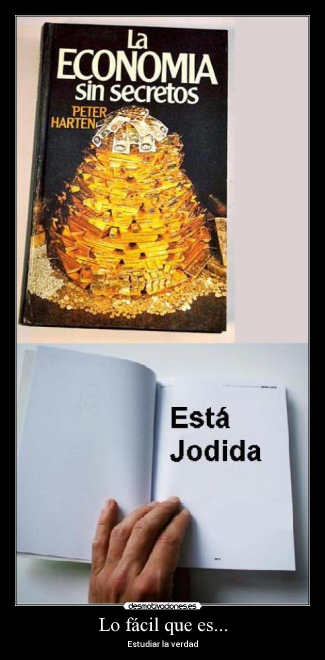 Lo fácil que es... - Estudiar la verdad