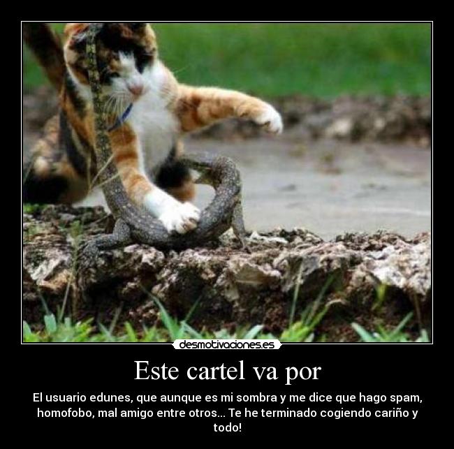 Este cartel va por - 