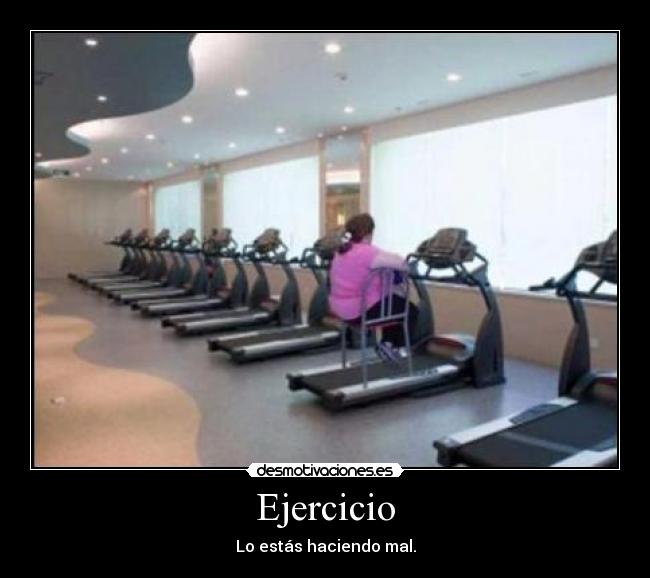 Ejercicio - Lo estás haciendo mal.