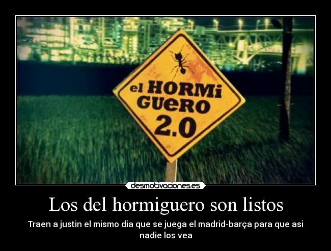 Los del hormiguero son listos - 
