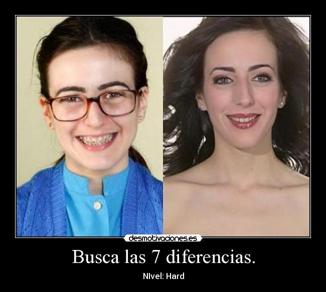 Busca las 7 diferencias. -