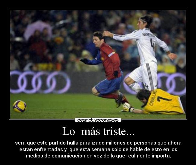 Lo  más triste... - 