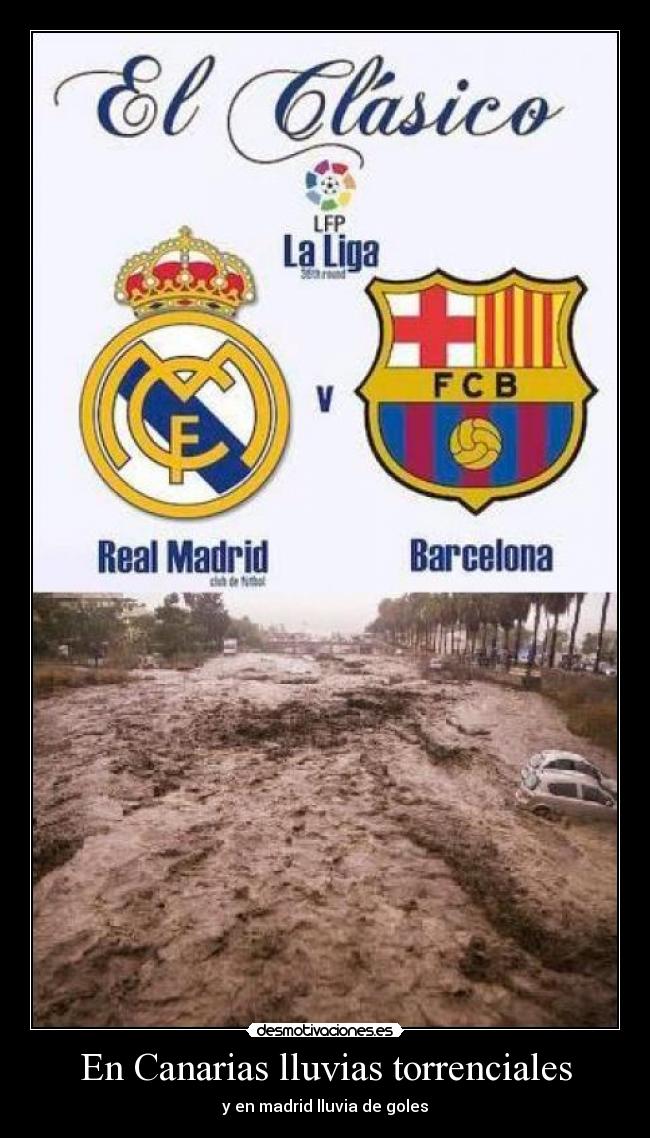 En Canarias lluvias torrenciales - 