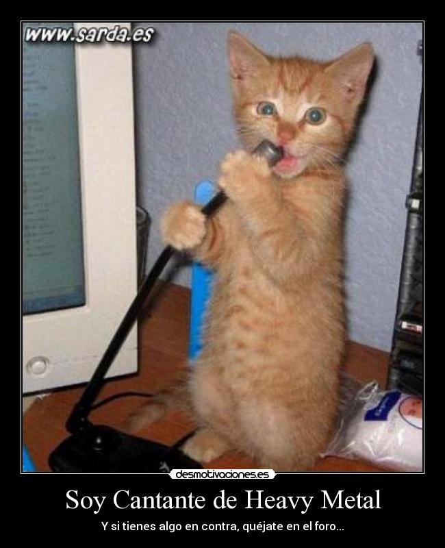 Soy Cantante de Heavy Metal - 