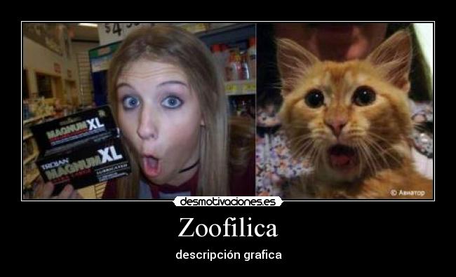 Zoofilica - descripción grafica