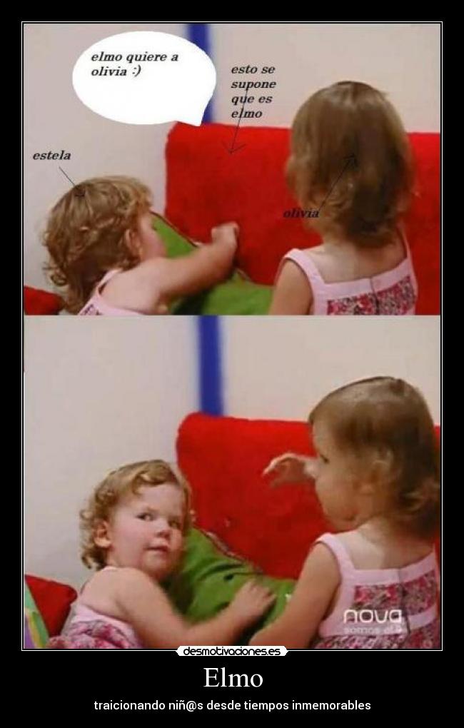 Elmo - traicionando niñ@s desde tiempos inmemorables