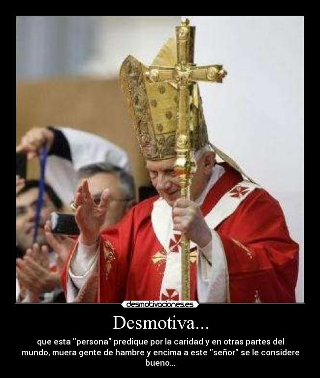 Desmotiva... -