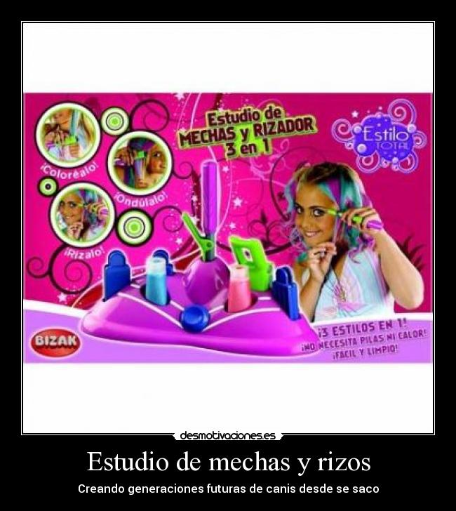 Estudio de mechas y rizos -