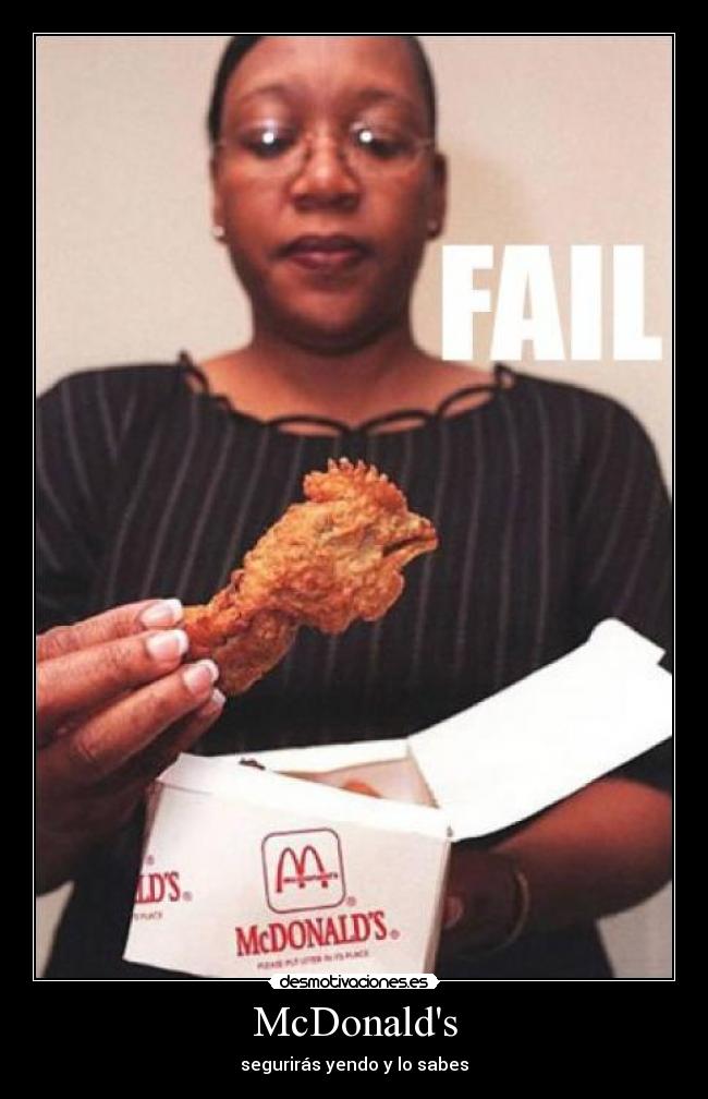 McDonalds - segurirás yendo y lo sabes