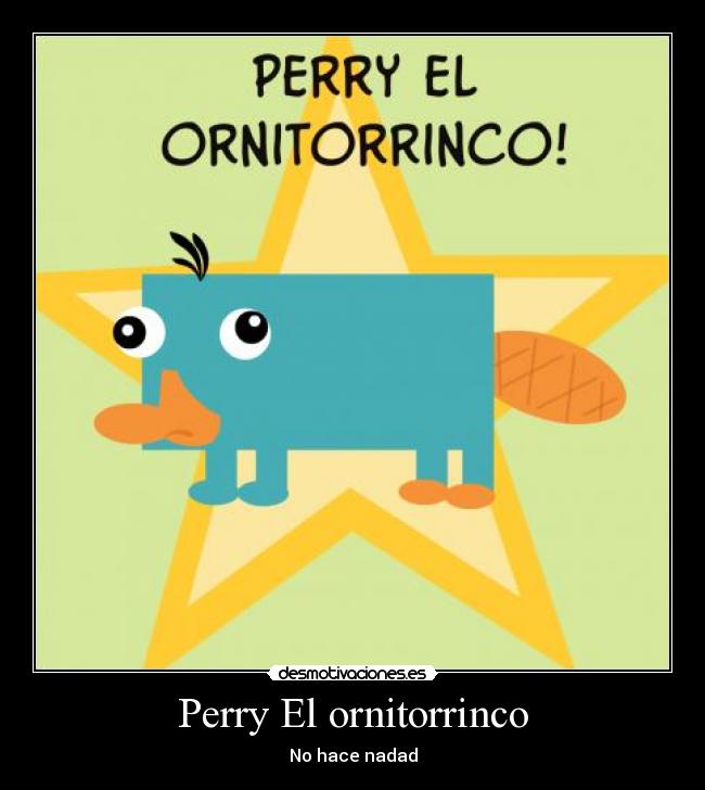 Perry El ornitorrinco -