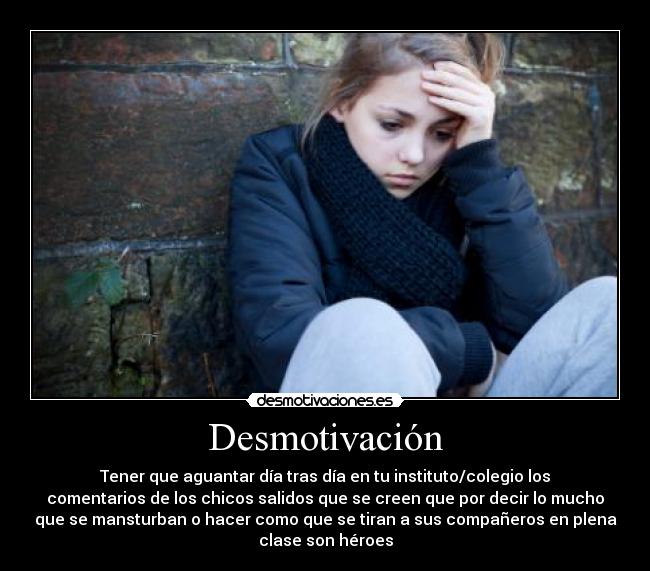 Desmotivación -