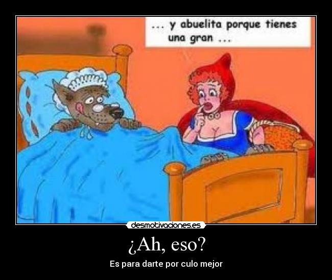 ¿Ah, eso? - 