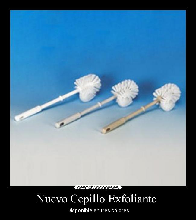 Nuevo Cepillo Exfoliante  - Disponible en tres colores