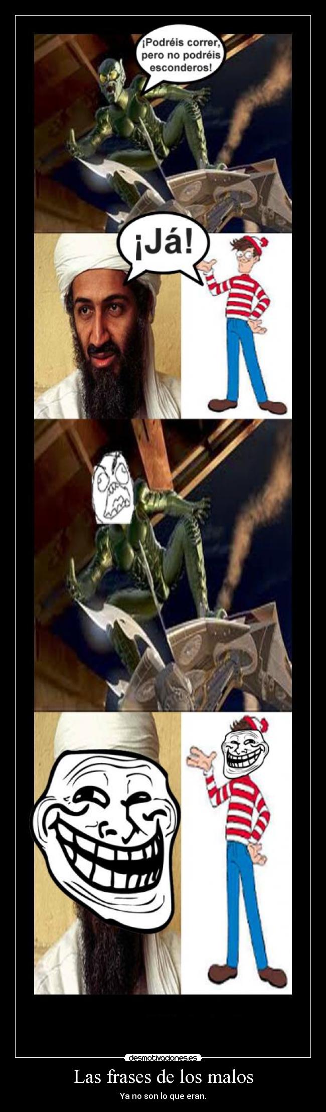 Las frases de los malos -