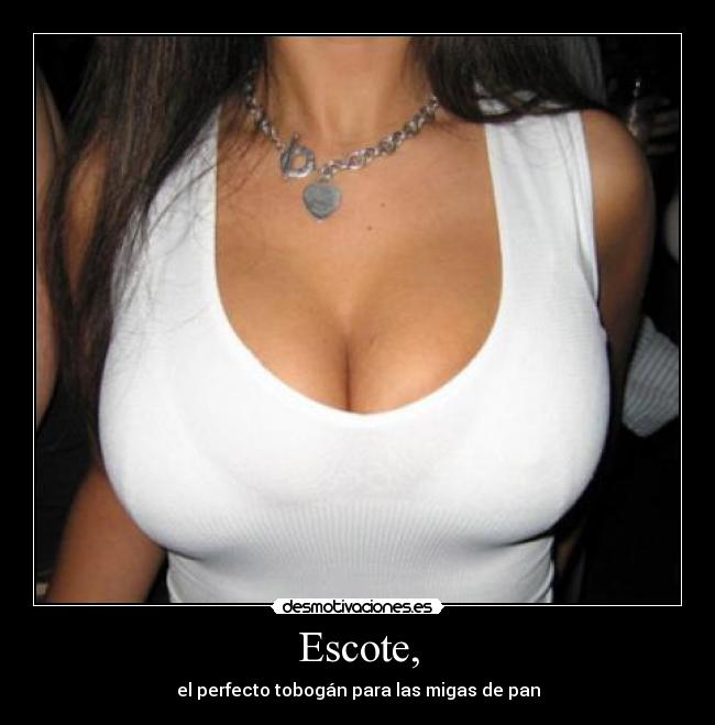 Escote, - 