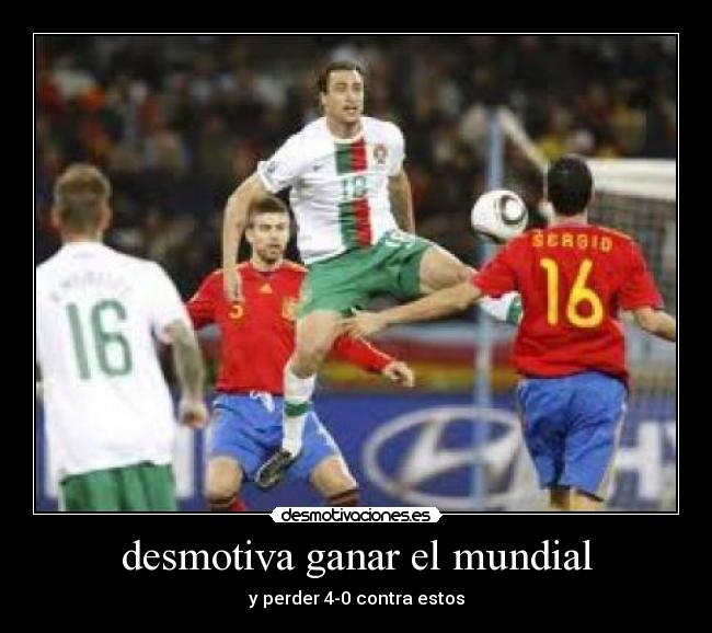 desmotiva ganar el mundial -