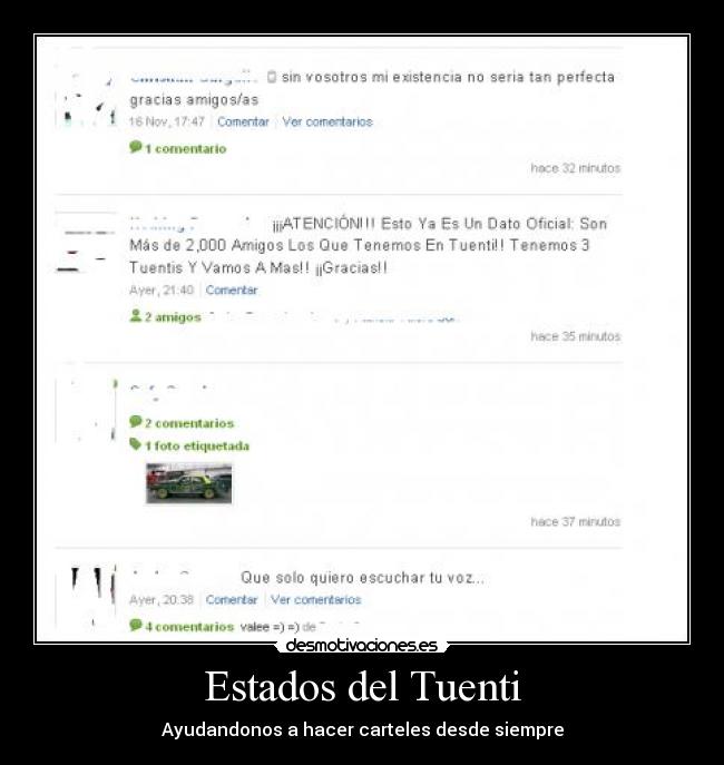 Estados del Tuenti -