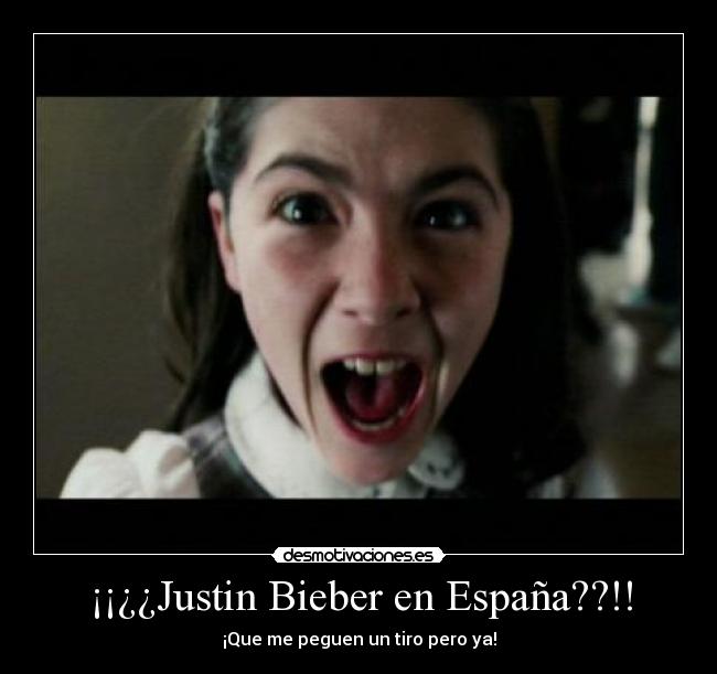 ¡¡¿¿Justin Bieber en España??!! -