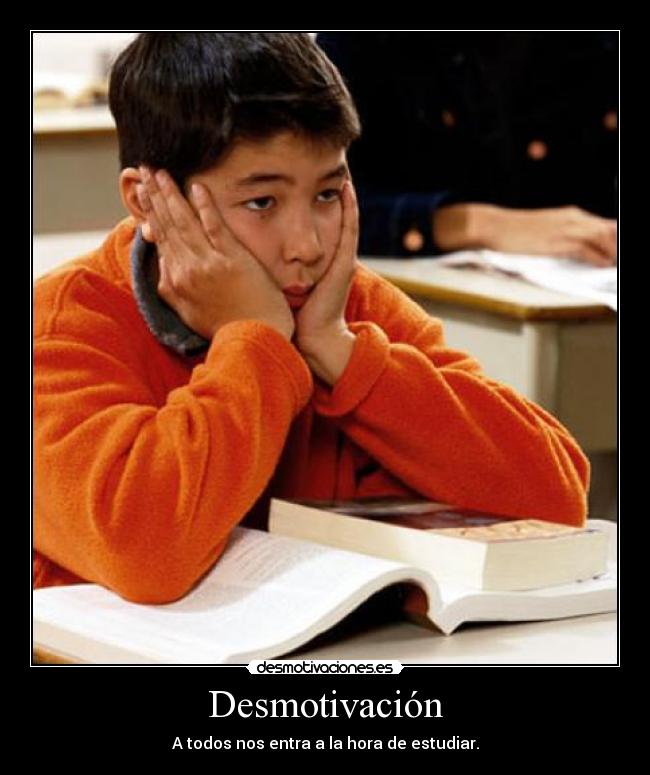 Desmotivación -