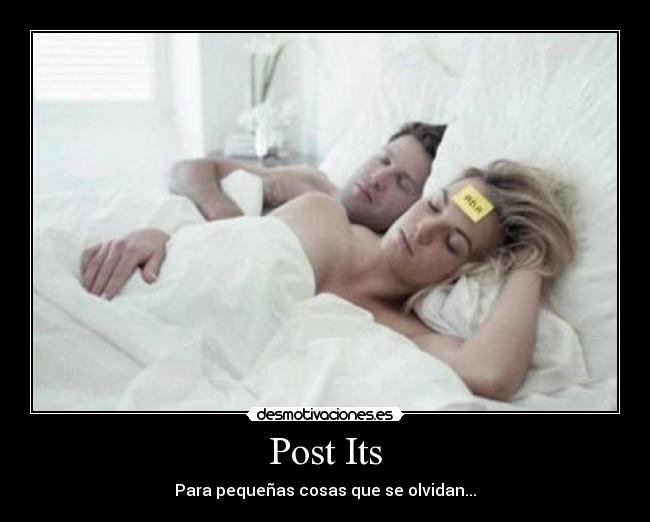 carteles post its ana cama pareja olvidar desmotivaciones