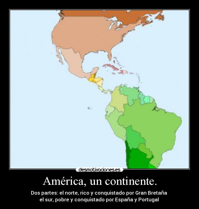 carteles america continente espana gran bretana inglaterra portugal desmotivaciones
