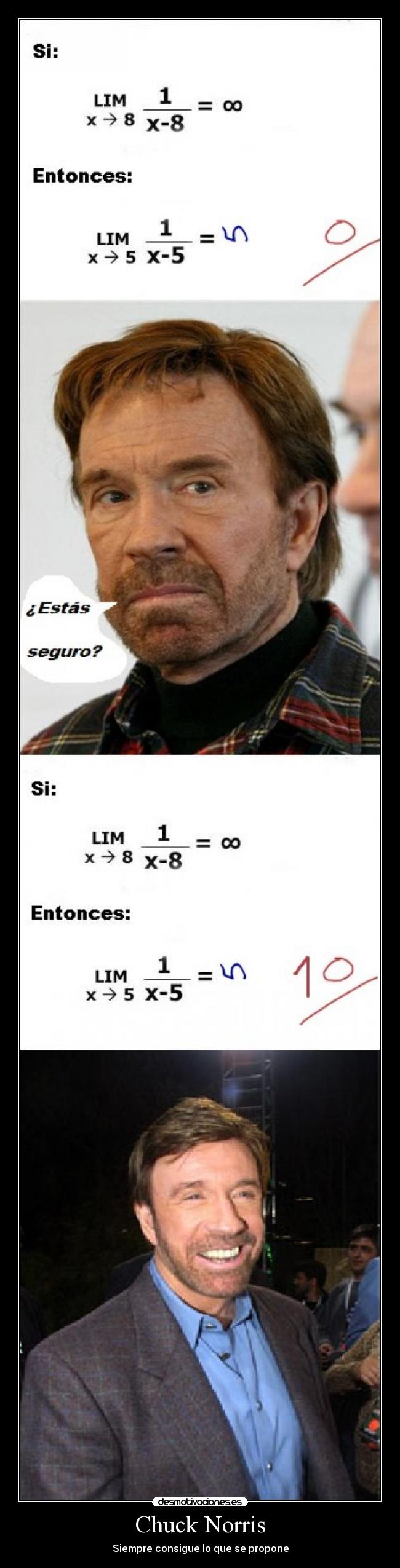 Chuck Norris - Siempre consigue lo que se propone