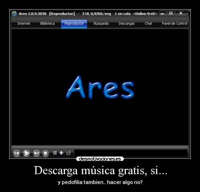Descarga música gratis, si... - 
